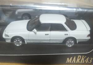 MARK43 1/43 トヨタ マークⅡ ハードトップ 2.5 GTツインターボ 1990(JZX81) スーパーホワイトIV【PM4386W】未開封新品！