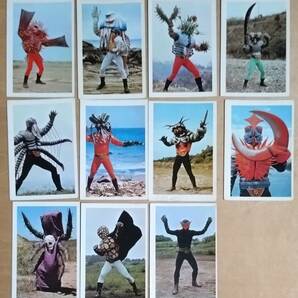 講談社ワールドスタンプブック 「ライダー怪人」 スタンプカードセット（91枚） 当時モノ/昭和レトロ/昭和 仮面ライダーの画像5