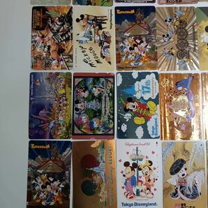 【1円〜】ディズニー Disney 絵 絵画 テレホンカード(50度数) 30枚 未使用 管理番号K33の画像9