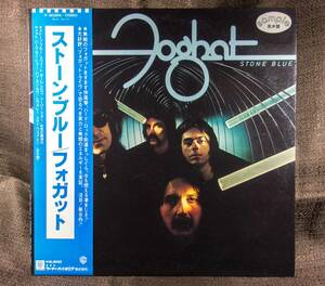 【帯付】FOGHAT　フォガット　日本盤 W/L PROMO LP　STONE BLUE [WARNER BROS. RECORDS　P-10520W]