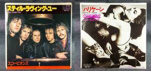 SCORPIONS　スコーピオンズ　日本盤 W/L PROMO 7inch SINGLE　2枚セット