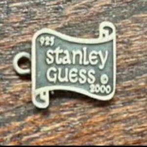 スタンリーゲス stanley guess ストラップ パーツ シルバー925 チャーム ペンダント ネックレス