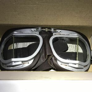 英国製HALCYON VINTAGE MARK GOGGLES ハルシオン ゴーグル sr400 W1SA ロッカーズ VESPA ハーレーダビッドソン トライアンフ ボンネビルの画像8