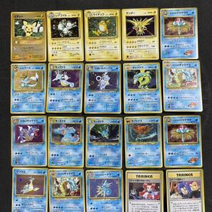 ポケモンカード 旧裏面 約40枚 美品のみ キラ カード まとめ売り カメックス エーフィ 旧裏 Pokemon Cardの画像4