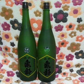 大人気！信州亀齢 長野県産 上田・稲倉の棚田 ひとごこち 純米吟醸 無濾過生原酒長野県上田市産 岡崎酒造2024年03月製造 ２本