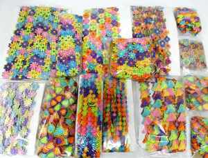 Y996Y...[ hand made ] unused goods motif tape Chemical race etc. various together large amount set flower motif handicrafts flima