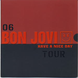 ■ボン・ジョヴィ/BON JOVI■HAVE A NICE DAY TOUR 2006 パンフレット