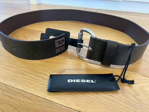 新品　diesel ディーゼル　ベルト　80 ブラウン　メンズ