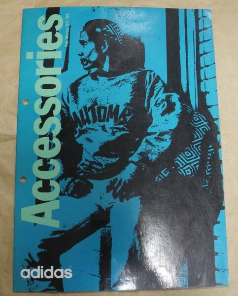 1993-94 fall & Winter adidas accessories catalog アディダス アクセサリー カタログ 1990年代 ビンテージ 古着 1990s vintage bag