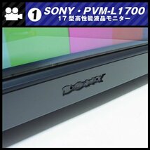 SONY PVM-L1700 業務用17型液晶[難アリ品]