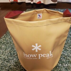 snow peak　 キャンプバケツ