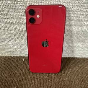 Y【中古品】画面割れ iphone11 128GB プロダクトレッド 本体 MWM32J/A SIMロック有 ドコモ IMEI356569107962593 初期化済 通電動作確認済の画像2