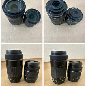 K【中古品】canon キャノン EOS kiss X9i ダブルズームレンズキット EF-S 55-250mm 18-55mm 通電動作確認済み 箱付 取扱説明書 保証書付 の画像8