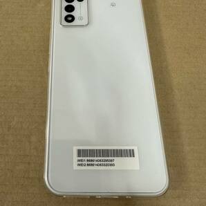 Y【中古品】ワイモバイル リベロ 5G Ⅲ ホワイト A202ZT 判定◯ IMEI 868614063295397 通電動作確認済 初期化済 元箱付の画像6