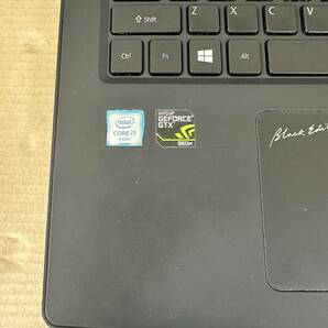 Y【現状品】ACER Aspire VN7-592 N15W7 Core i7 ブラック 通電動作未確認 コード付 ジャンクの画像5