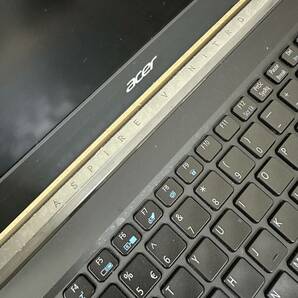 Y【現状品】ACER Aspire VN7-592 N15W7 Core i7 ブラック 通電動作未確認 コード付 ジャンクの画像10