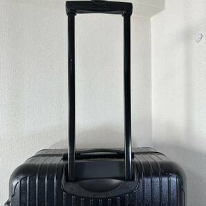 I【中古品】RIMOWA リモワ サルサ ブラック キャリーケース スーツケース 4輪 8717311101430 割れありの画像4