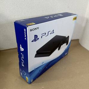 T【中古品】SONY PlayStation4 CUH-2200A 500GB ブラック コントローラー2個 コード 箱付 初期化済 通電動作確認済の画像10