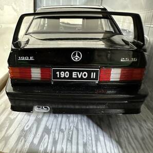 I【中古品】ソリド 1/18 Mercedes-Benz 190E 2.5-16 EVOLUTION Ⅱ ブラック 箱付 の画像6