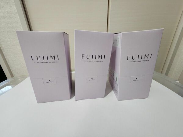 D(新品未開封)FUJIMI 3箱プロテイン