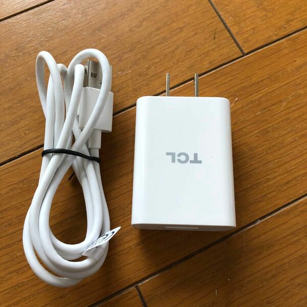 TCL純正充電QC3.0規格ACアダプタ データ転送usbケーブ type-c 18W