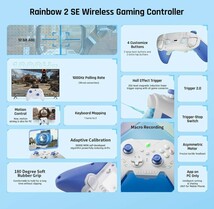 PC コントローラー、BIGBIG WON Rainbow2SE ワイヤレス コントローラー モーション コントロールホール効果トリガー12 ビット日本語説明書_画像2
