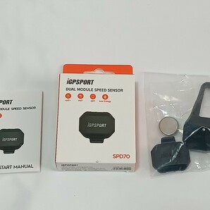 iGPSPORT 自転車ケイデンス SPD70 ワイヤレス IPX7防水 300時間持続デュアルモードANT+ Bluetooth4.0 A9の画像7