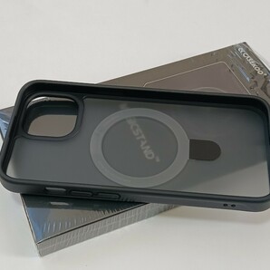 【スタンド機能・Magsafe対応】CASEKOO iPhone14 / 13 用ケース米軍MIL規格耐衝撃 薄形半透明マット仕上指紋防止 ワイヤレス充電対応 A32の画像10