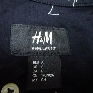■あ-100 ■H&M 半袖シャツ 半袖コットンシャツ  サイズSの画像2