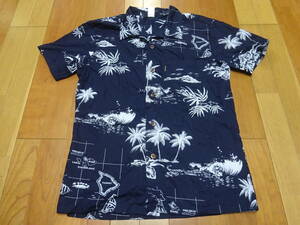 ■あ-371 ■Palmwave Hawaii　半袖シャツ　アロハシャツ　サイズS