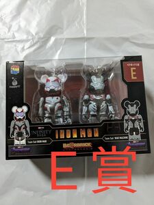 【未開封品】アイアンマン Happyくじ　 ベアブリック 　ペアボックス賞 IRON MAN 　E賞　