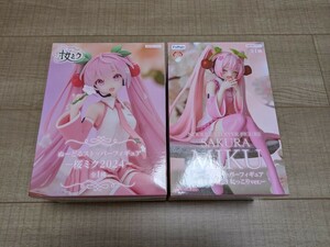 初音ミク ぬーどるストッパーフィギュア 桜ミク2024 桜ミク2023 にっこりver. フィギュア セット