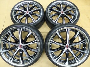  прекрасный товар глубокий обод WORKshu балка toSC4 Celsior Crown Fuga Mark X Alphard Vellfire Estima Odyssey 8.5J9.5J высококлассный редкий 