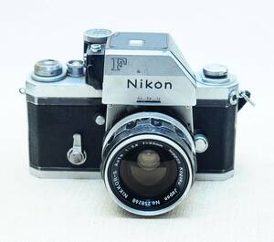 NIKON F フォトミック　シルバー　前期　NIKKOR-S AUTO 35/2.8　動作品　現状