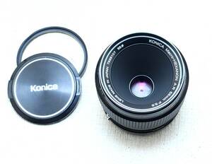 KONICA AR 55mm F3.5 MACRO マクロレンズ　綺麗な完動品　　カメラおまけ