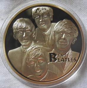 ビートルズ the beatles コレクションコイン 記念メダル 金メダル 24KP 1oz 1オンス （検 金貨 イギリス