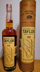 COLONEL E.H. TAYLOR Jr. Small Batch EH Taylor Jr. small bachikoro flannel Bourbon whisky Bourbon whiskey BIB