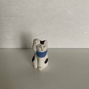 にしおゆき　陶人形　招き猫　ネコ