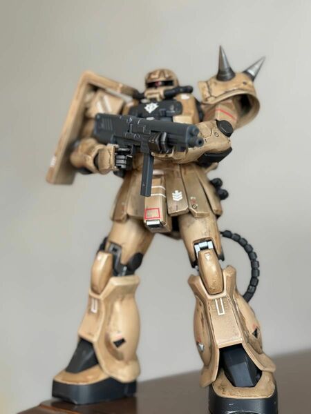 MG 1/100 ザクF2型 塗装改修完成品 スターダストメモリー ガンプラ