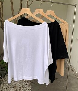 五分袖Tシャツ ブラウス ゆったり きれいめ おすすめ レディース XL グリーン