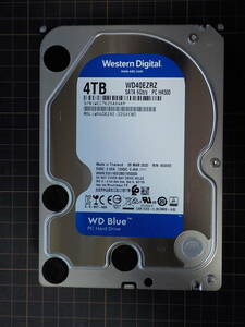【中古(37)】HDD Western Digital WD40EZRZ 4TB 3.5インチ WD Blue 使用409時間