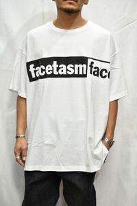 FACETASM LOGO BIG TEE WHITE ファセッタズム オーバーサイズTシャツ サイズ5