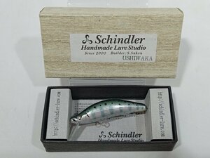 【美品】 Schindler Handmade Lure Studio シンドラールアー USHIWAKA ウシワカ ～牛若～ U-02 ヤマメ [3-7] No.1577