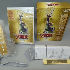 【ソフト・CDシュリンク未開封】Wiiソフト ゼルダの伝説 スカイウォードソード ゼルダ25周年パック [11-1] No.1835の画像1