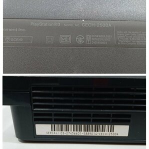 【通電確認のみ・ジャンク扱い】 SONY ソニー PS3 PlayStation3 プレイステーション3 CECH-2500A 本体のみ [11-3] No.1628の画像8
