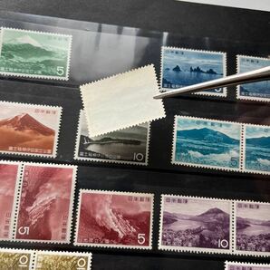 日本切手アルバム 国立公園切手 未使用品多数！★9の画像9