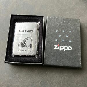 【未使用品】ZIPPO ジッポー 『KOMATSU GALEO コマツ ガレオ』　小松製作　箱付き★12