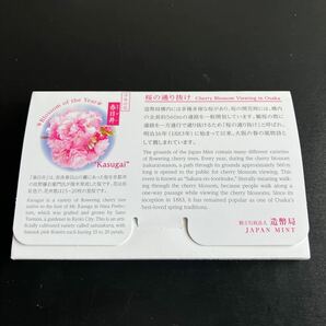 桜の通り抜け貨幣セット 春日井 2020年 令和2年 記念硬貨 造幣局 JAPAN MINT ★16の画像5