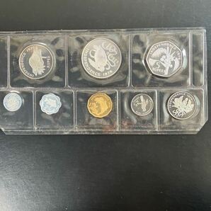 セーシェル共和国 1976 コインプルーフセット 硬貨 ★22の画像2
