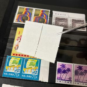中国切手 バラ切手 各種様々 コレクター 収集家 放出品 アルバム付き 未使用品 ★25の画像6